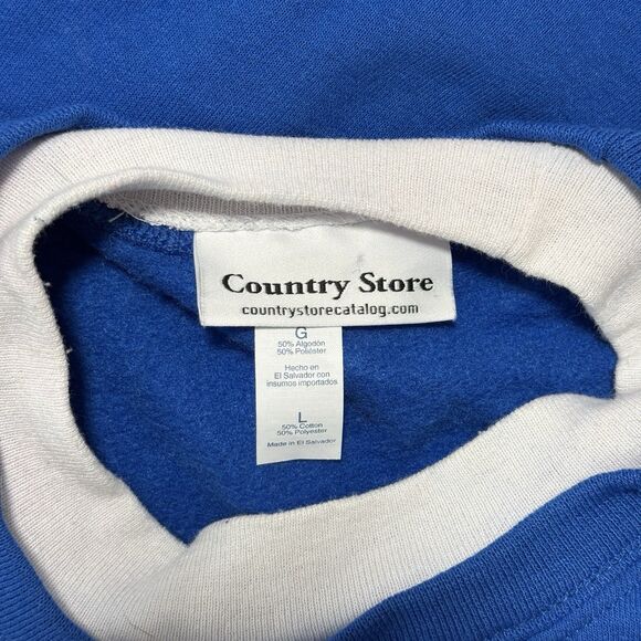 Vtg Holiday Cat Crewneck Sweatshirt Womens L Kitten Grandma Let it Snow Holiday - Picture 10 of 12